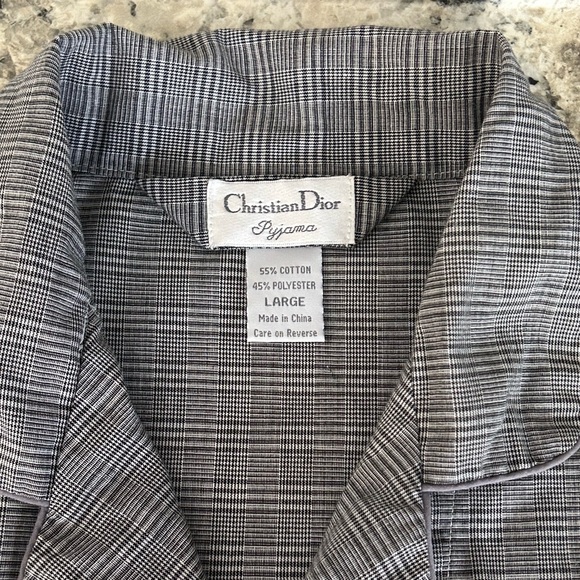 Christian Dior Pajama Top Size L - Picture 7 of 14